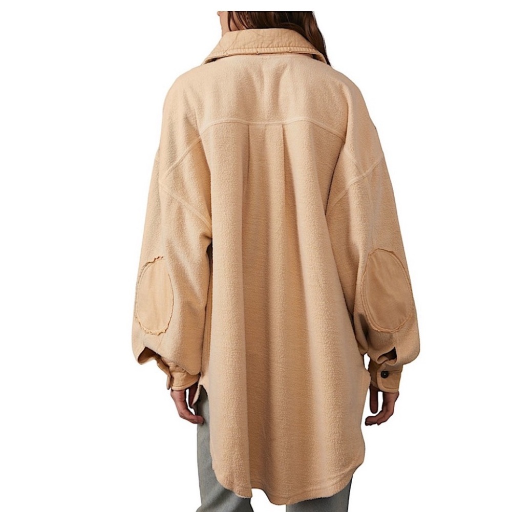 Free People Oversized Shacket NWOT - Picture 2 of 12